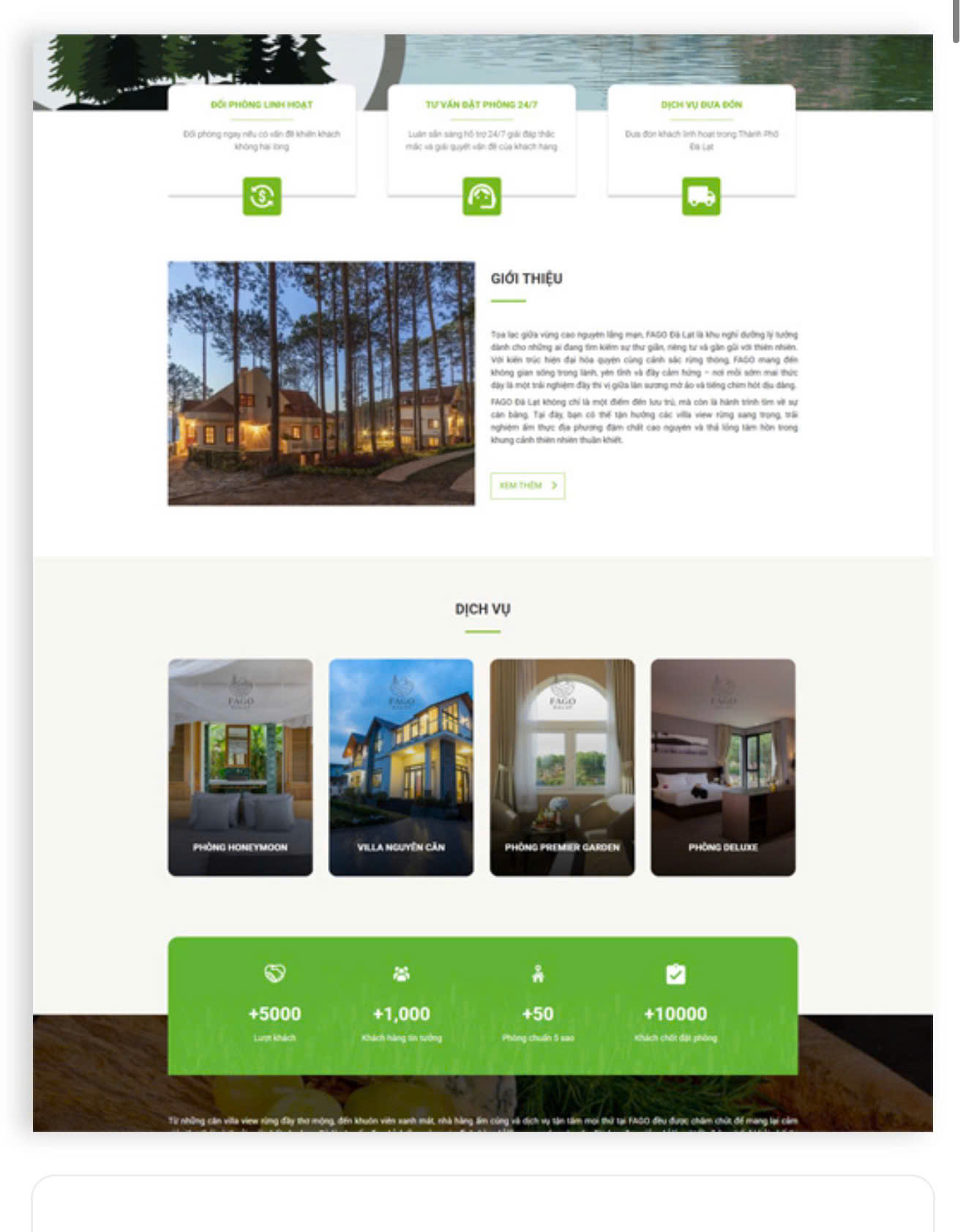 Khách sạn - Resort - Homestay